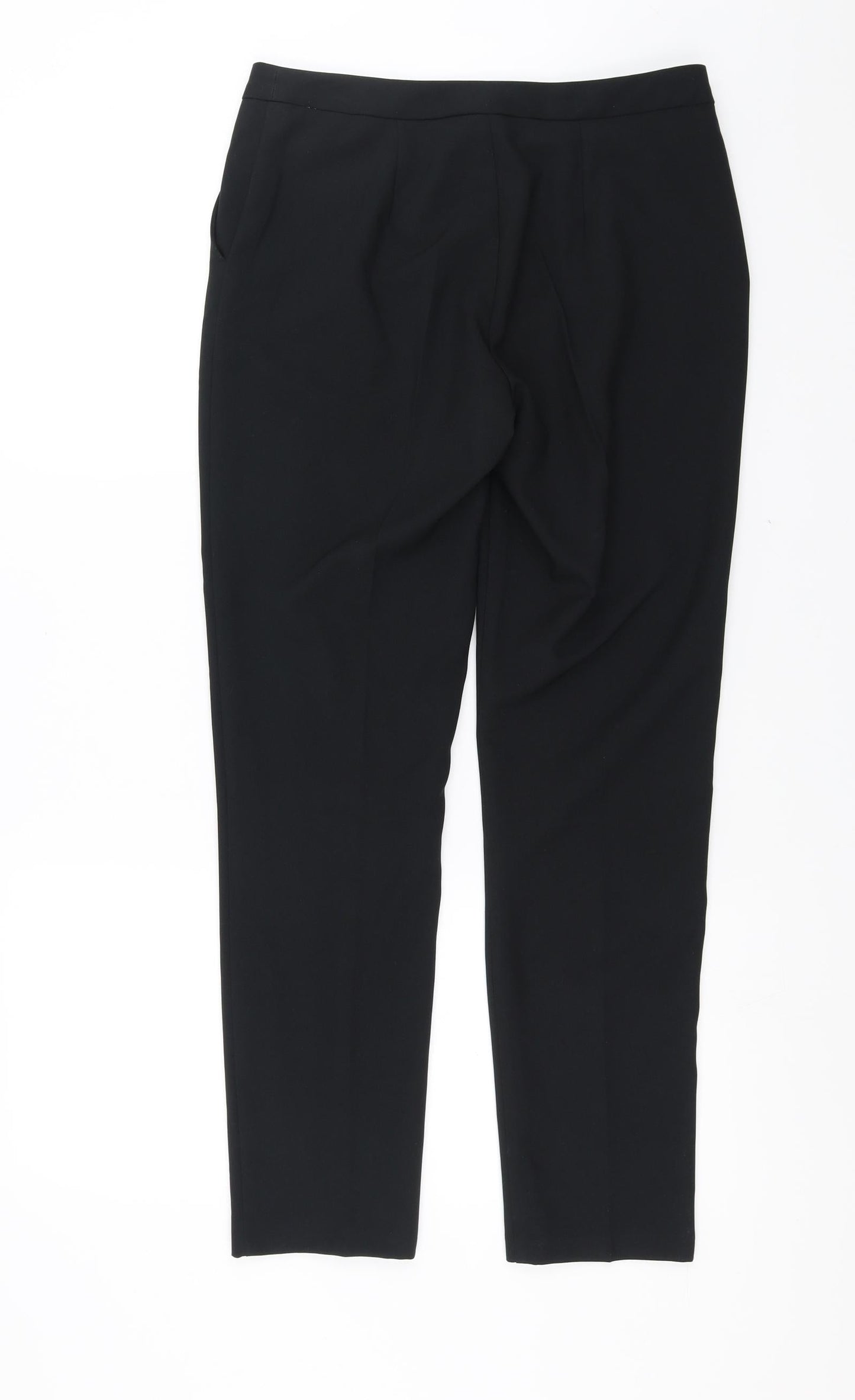 Womens UK Size 10 ASOS Regular Fit  Black Trousers