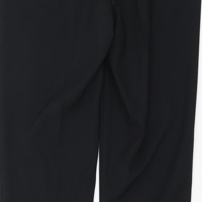 Womens UK Size 10 ASOS Regular Fit  Black Trousers