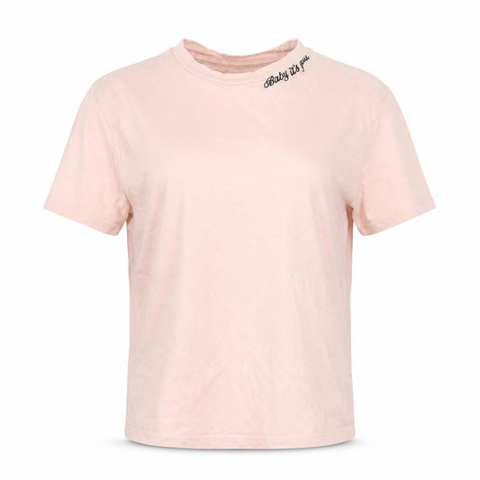 Divided by H&M Womens Pink   Basic T-Shirt Size XS
