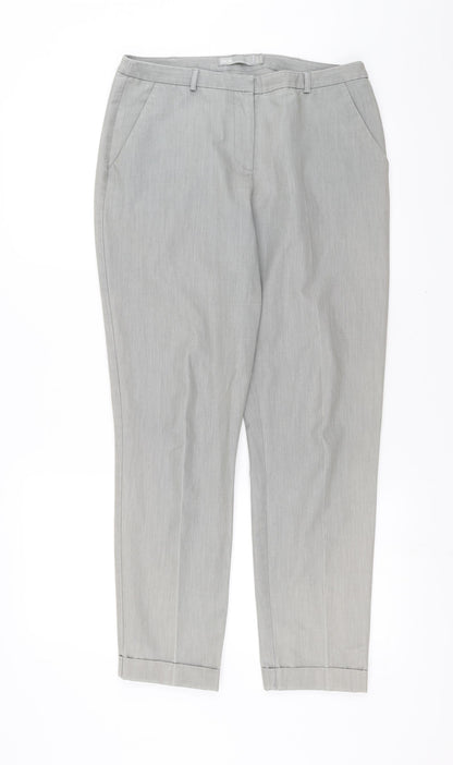 Womens UK Size 10 ASOS Regular Fit  Grey Trousers