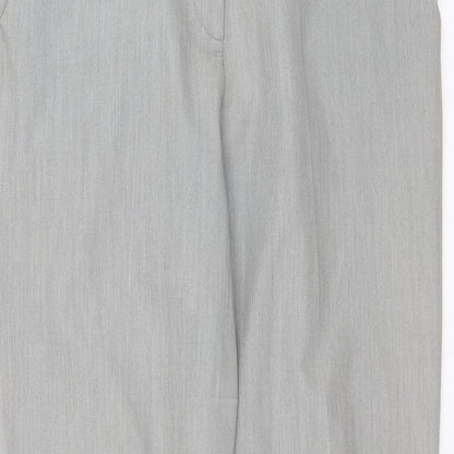Womens UK Size 10 ASOS Regular Fit  Grey Trousers
