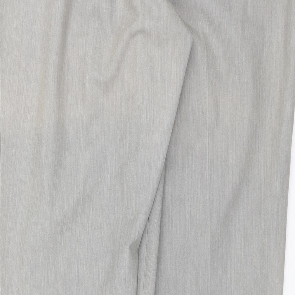 Womens UK Size 10 ASOS Regular Fit  Grey Trousers