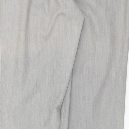 Womens UK Size 10 ASOS Regular Fit  Grey Trousers