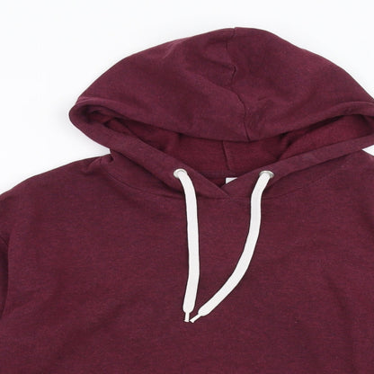 Womens UK Size M Divided by H&M Purple Pullover Hoodie