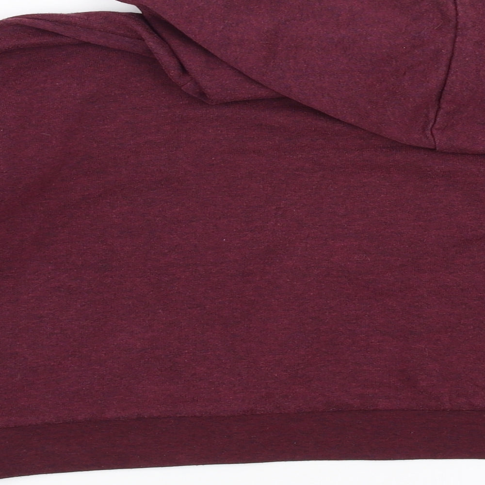 Womens UK Size M Divided by H&M Purple Pullover Hoodie