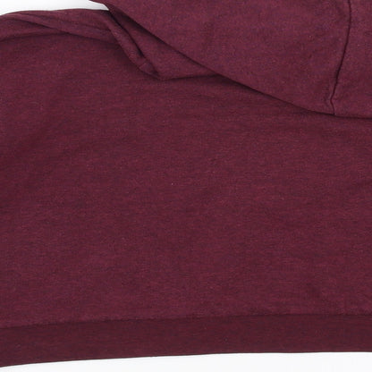 Womens UK Size M Divided by H&M Purple Pullover Hoodie
