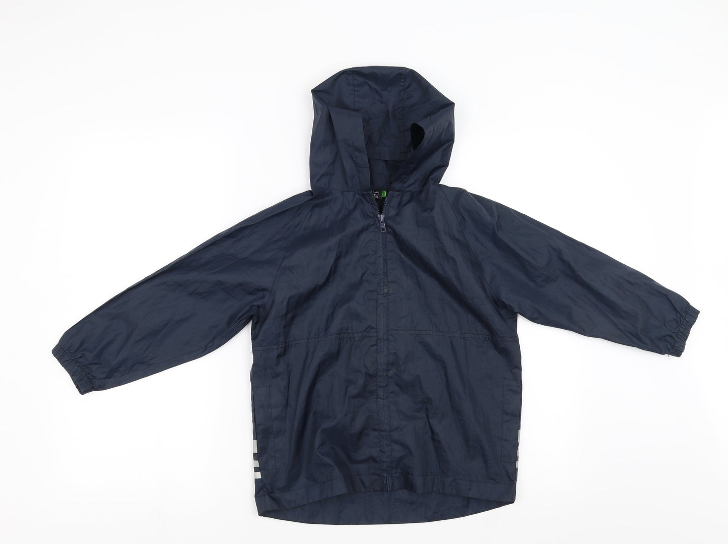 Sainsburys Boys Blue   Rain Coat Coat Size 6 Years