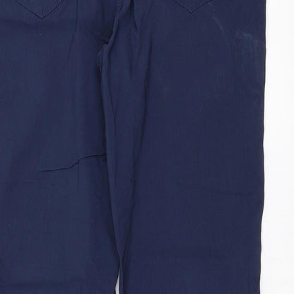 Yessica Womens Blue   Trousers  Size 18 L30 in