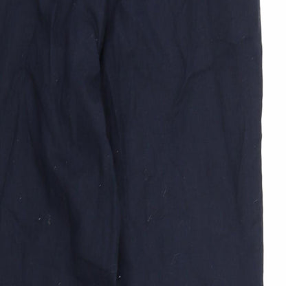 Womens UK Size XS H&M Regular Fit  Blue Trousers