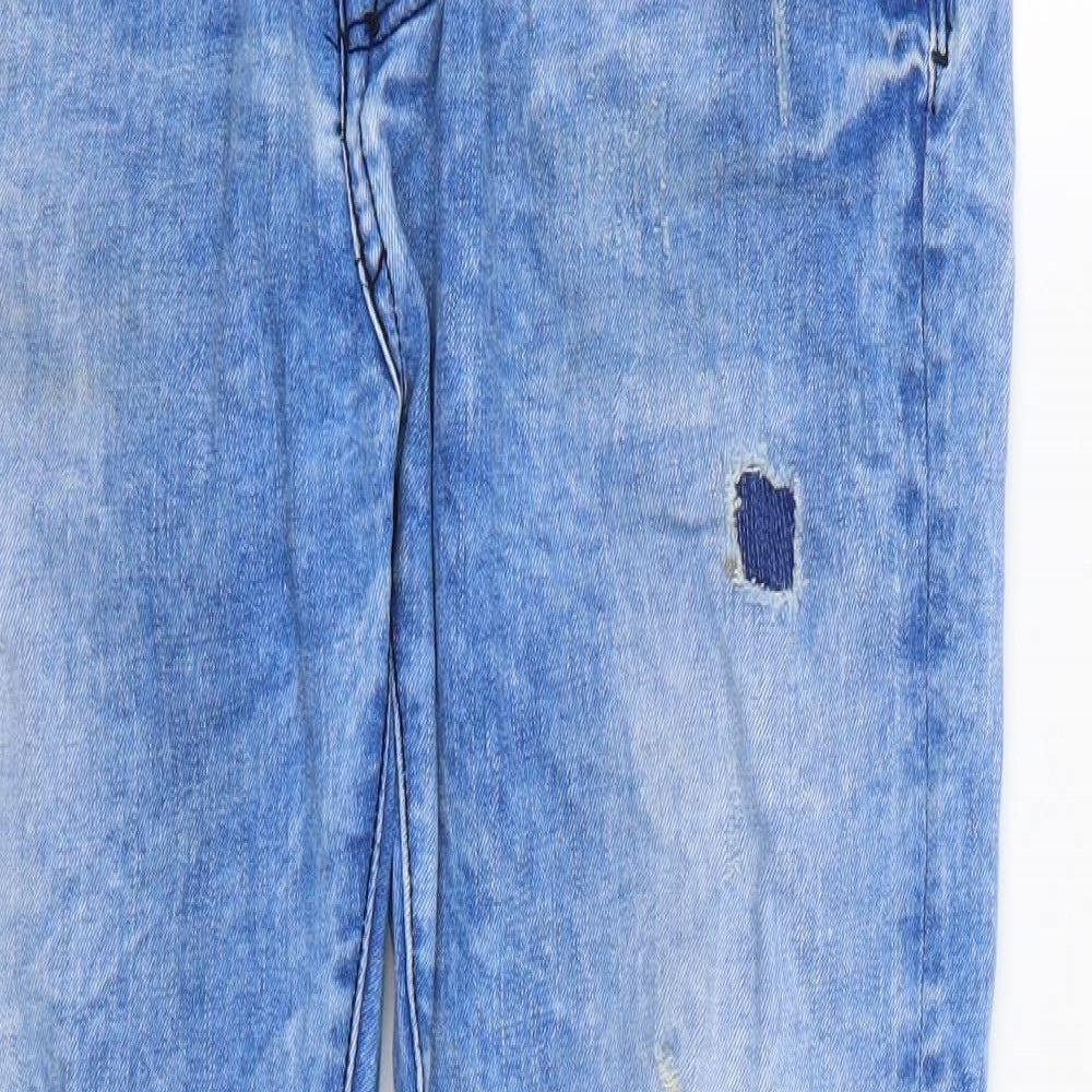 Denim & Co. Mens Blue  Denim Tapered Jeans Size 32 in L30 in