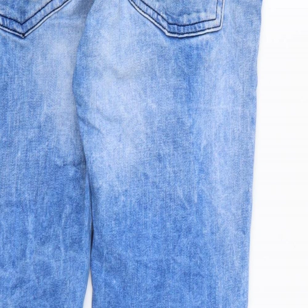 Denim & Co. Mens Blue  Denim Tapered Jeans Size 32 in L30 in