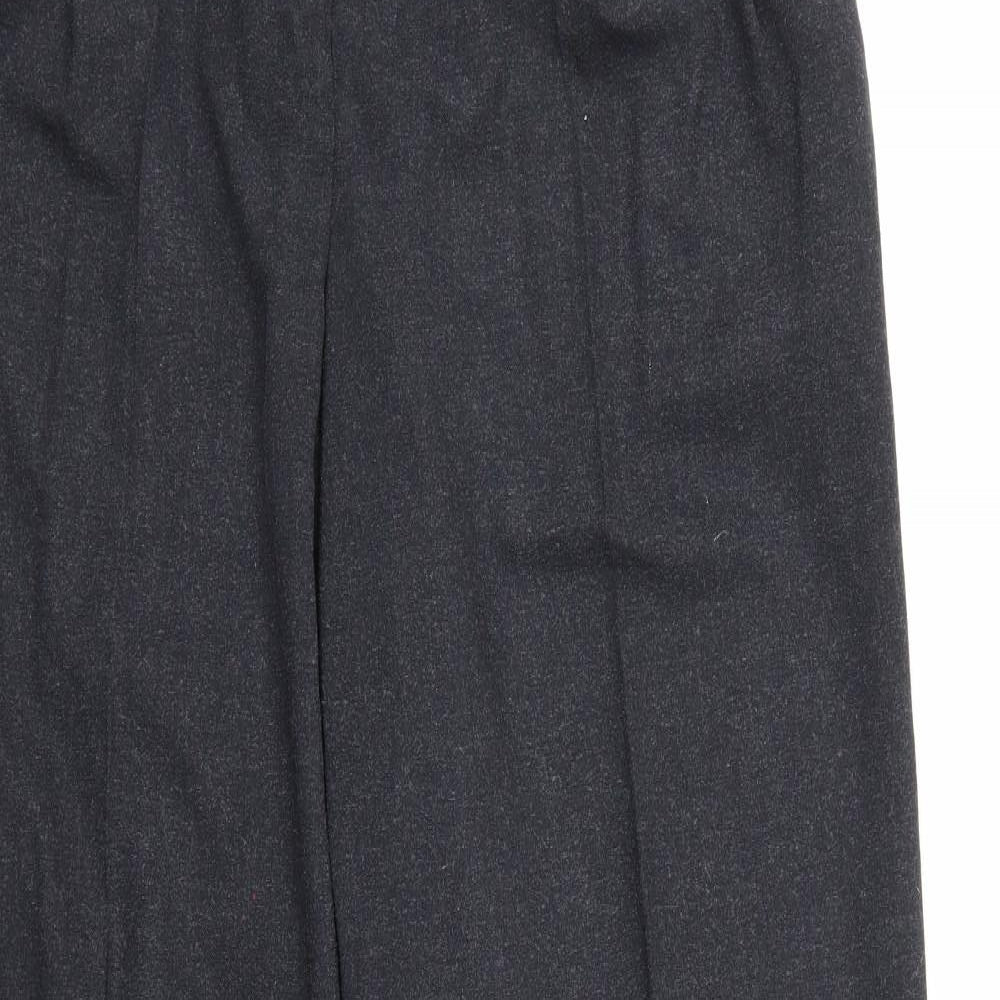 Womens UK Size 14 Evie Collection Regular Fit Dress Pants Grey Trousers