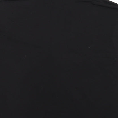 Womens UK Size M H&M Black Basic Blouse