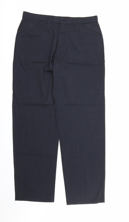 Preworn Mens Blue   Trousers  Size 34 in L31 in