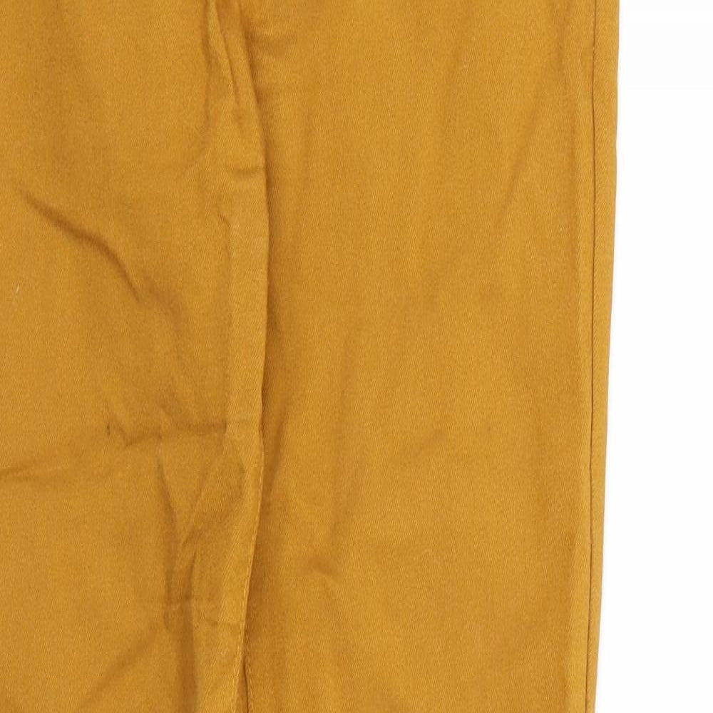 Womens UK Size 8 H&M Regular Fit Jegging Brown Trousers