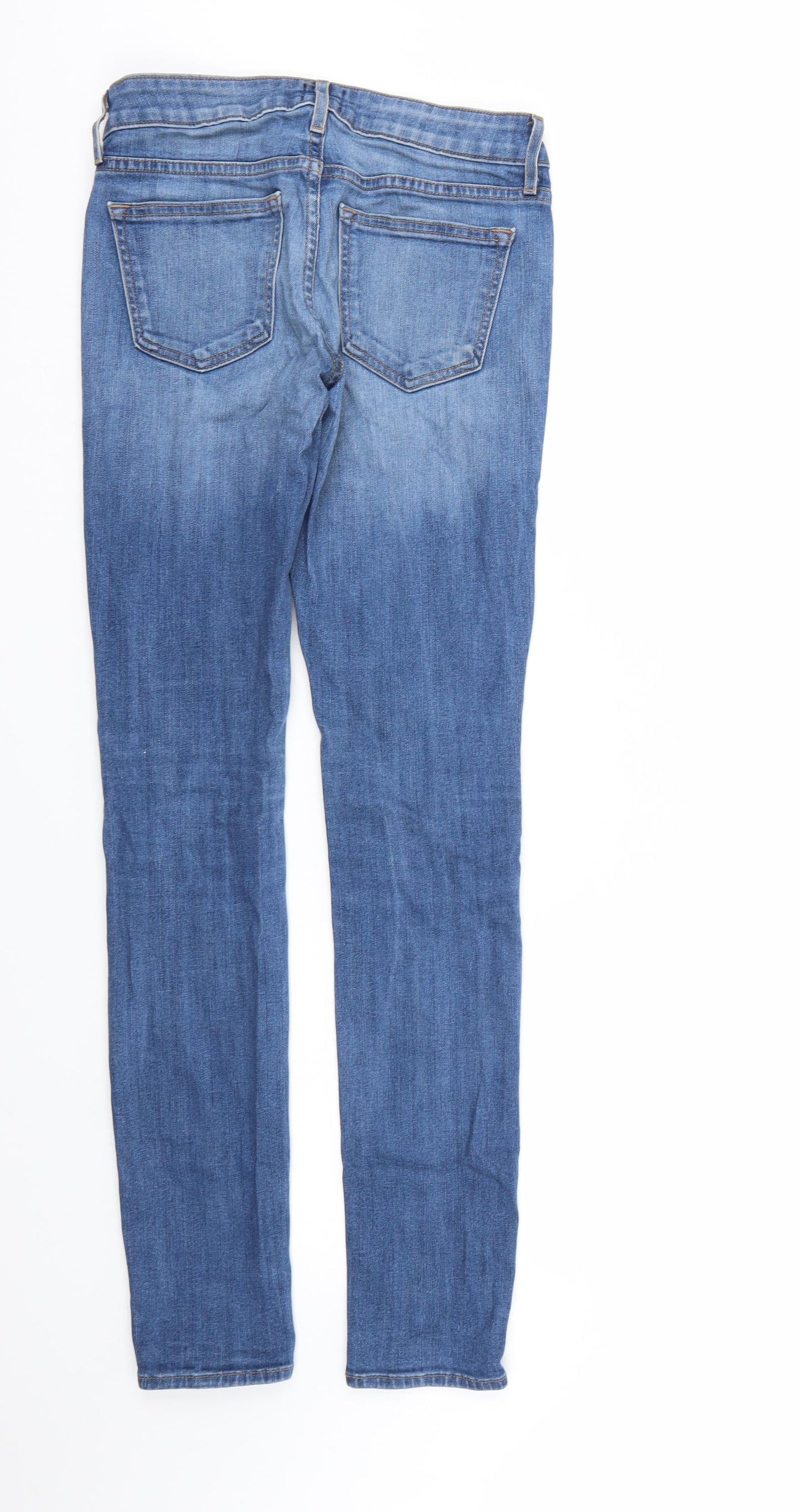 Rich & Skinny Womens Blue  Denim Skinny Jeans Size 24 in L30 in