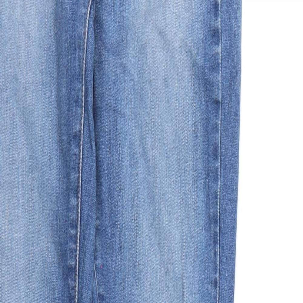 Rich & Skinny Womens Blue  Denim Skinny Jeans Size 24 in L30 in