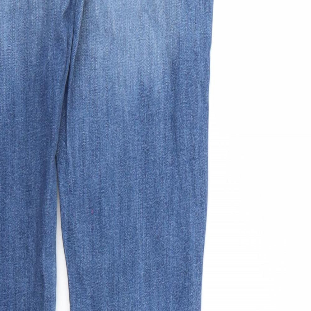Rich & Skinny Womens Blue  Denim Skinny Jeans Size 24 in L30 in