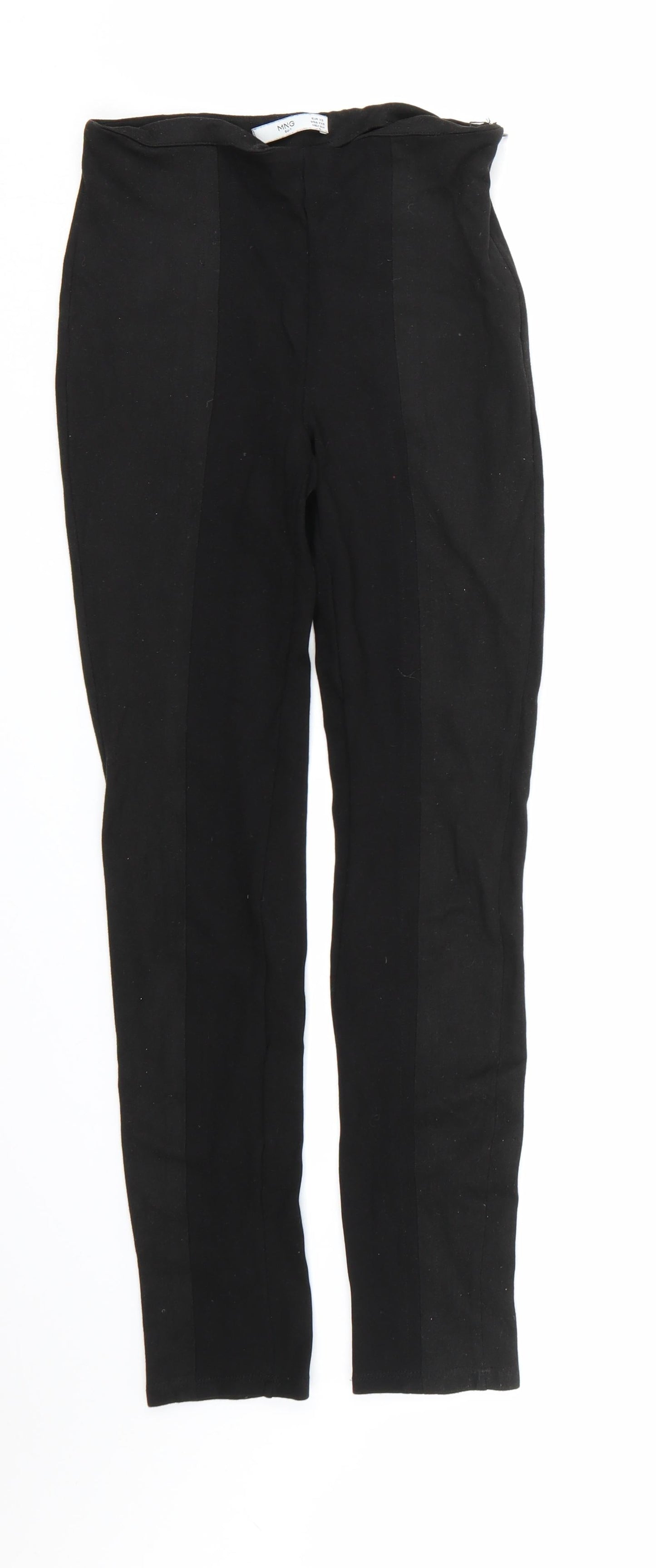 MNG SUIT Womens Black   Pedal Pusher Trousers Size XS L27 in