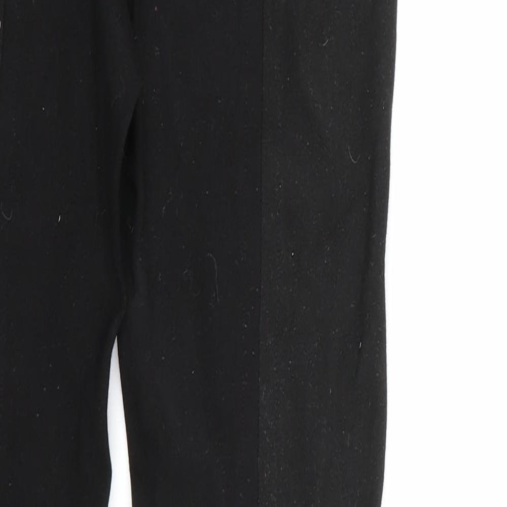 MNG SUIT Womens Black   Pedal Pusher Trousers Size XS L27 in