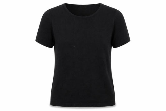 Papaya Womens Black  Knit Pullover Jumper Size 8