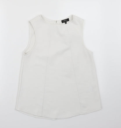 Papaya Womens White   Basic Tank Size 8