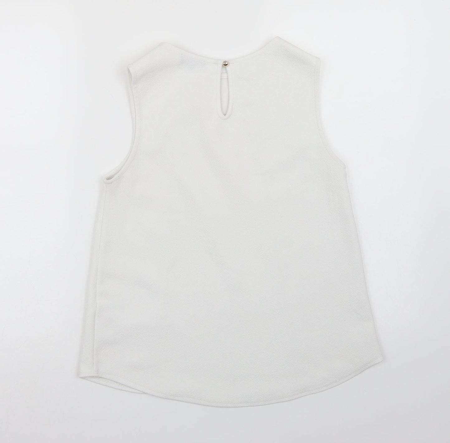 Papaya Womens White   Basic Tank Size 8