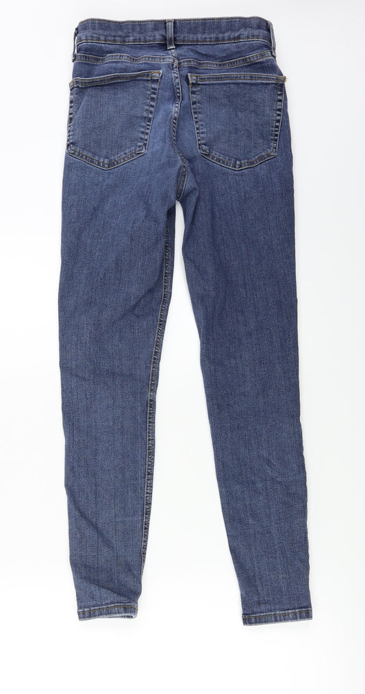 Topshop  Womens Blue   Skinny Jeans Size 28 in L32 in