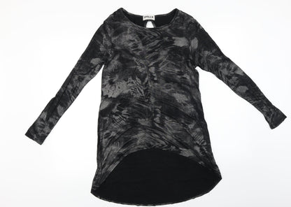 Womens UK Size M dolls Black Basic Blouse