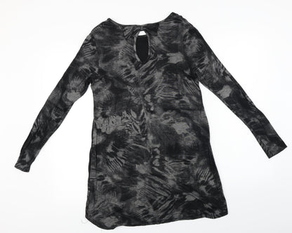 Womens UK Size M dolls Black Basic Blouse