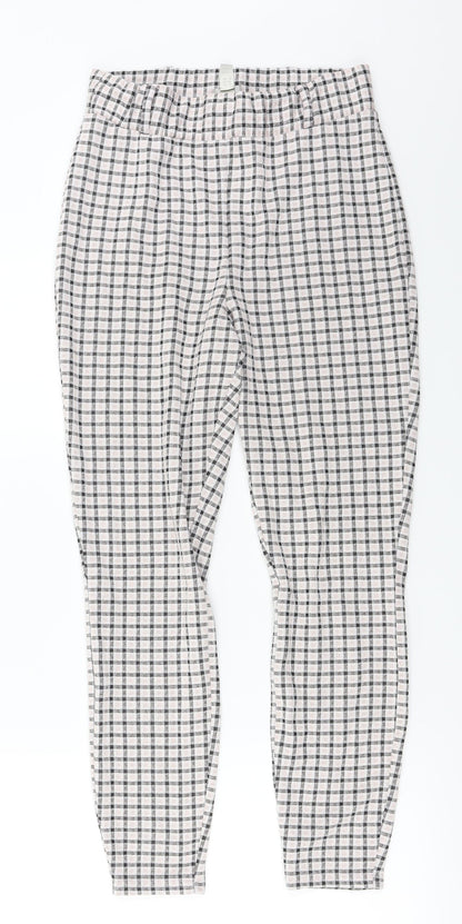 Womens UK Size 10 ASOS Regular Fit  Pink Trousers