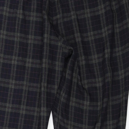 George  Womens Grey Check  Trousers  Size 36 in L25 in