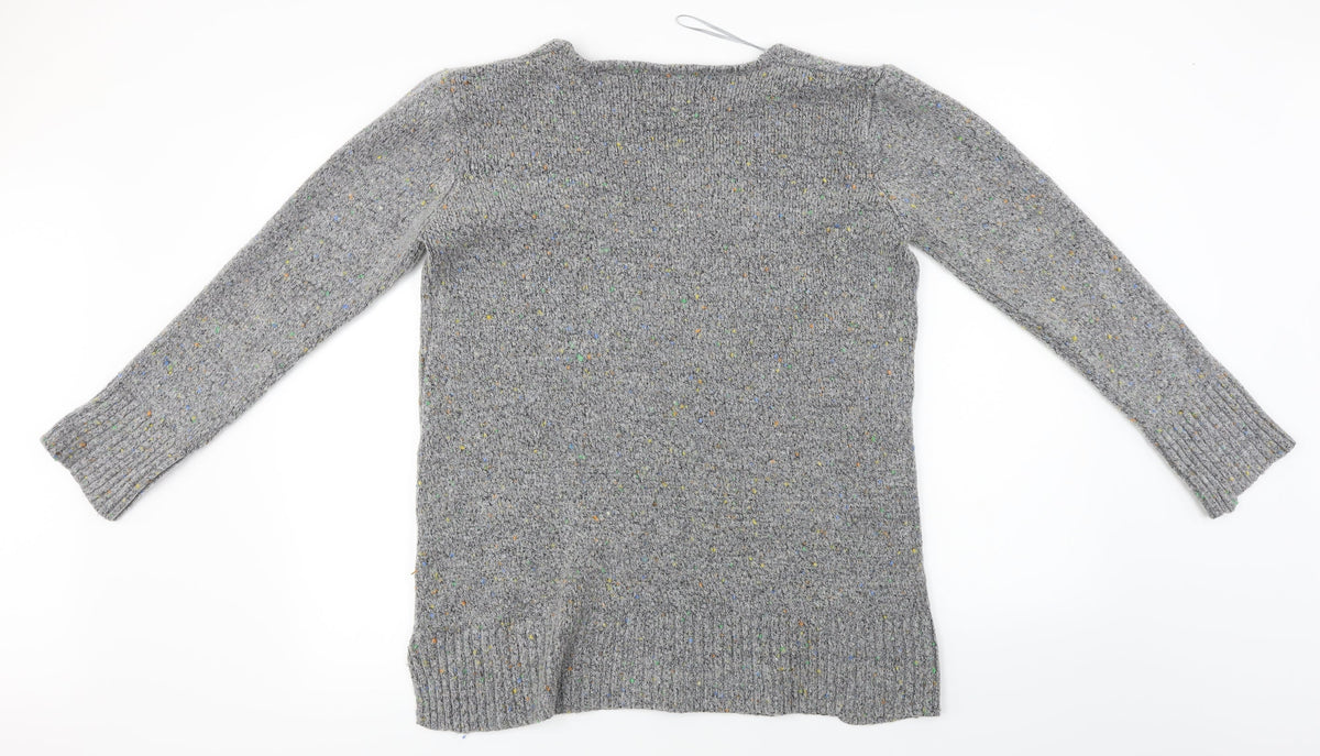 Papaya Womens Grey   Pullover Jumper Size M