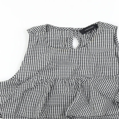Womens UK Size 6 Atmosphere White Basic Blouse