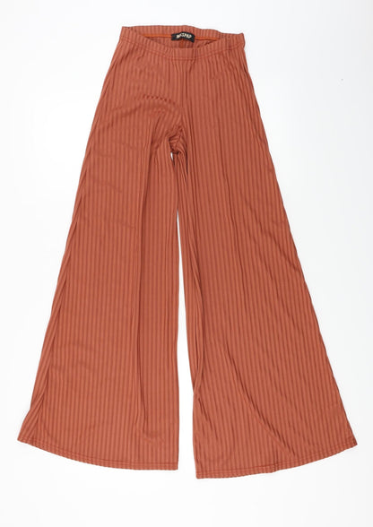 MISSAP Womens Brown   Trousers  Size 24 in L27 in