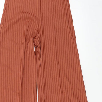 MISSAP Womens Brown   Trousers  Size 24 in L27 in