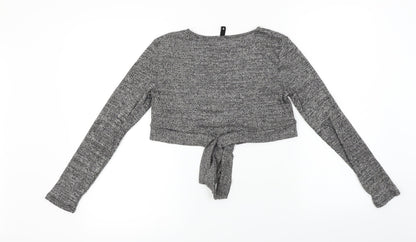 H&M  Womens Grey   Pullover Jumper Size S