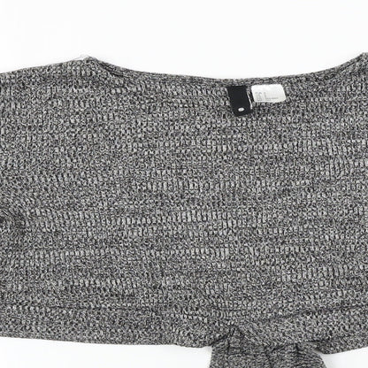 H&M  Womens Grey   Pullover Jumper Size S