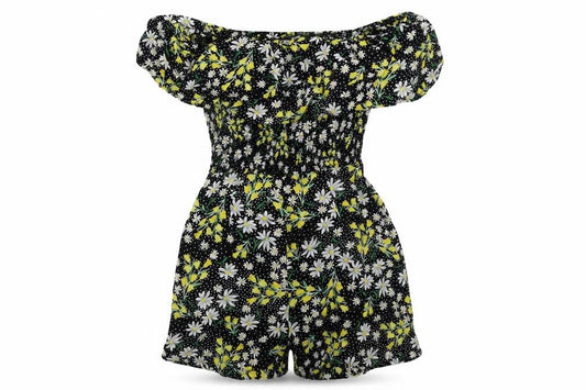 Womens UK Size 8 ASOS One-Piece Black Jumpsuit