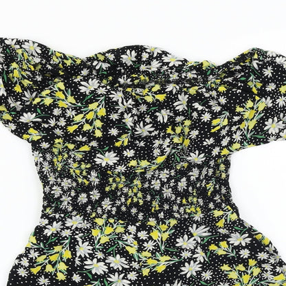 Womens UK Size 8 ASOS One-Piece Black Jumpsuit