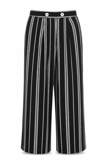 Womens UK Size 8 Topshop Regular Fit  Black Trousers