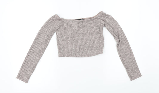 PRETTYLITTLETHING  Womens Pink   Pullover Jumper Size 8