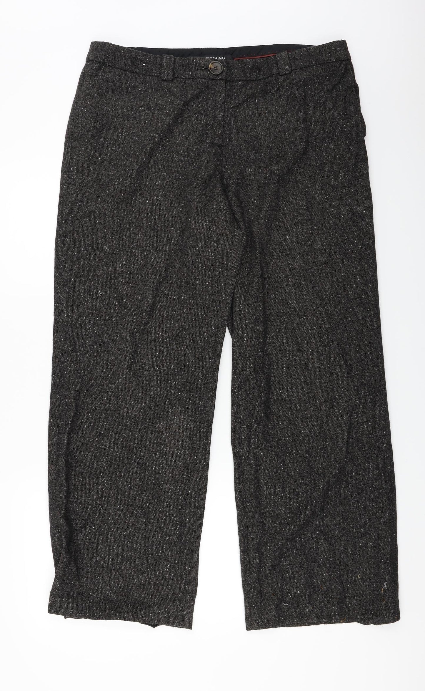 Womens UK Size 16 NEXT Regular Fit  Brown Trousers