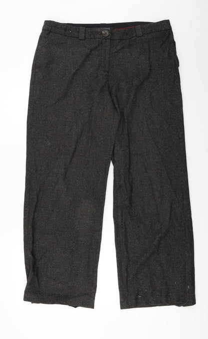 Womens UK Size 16 NEXT Regular Fit  Brown Trousers