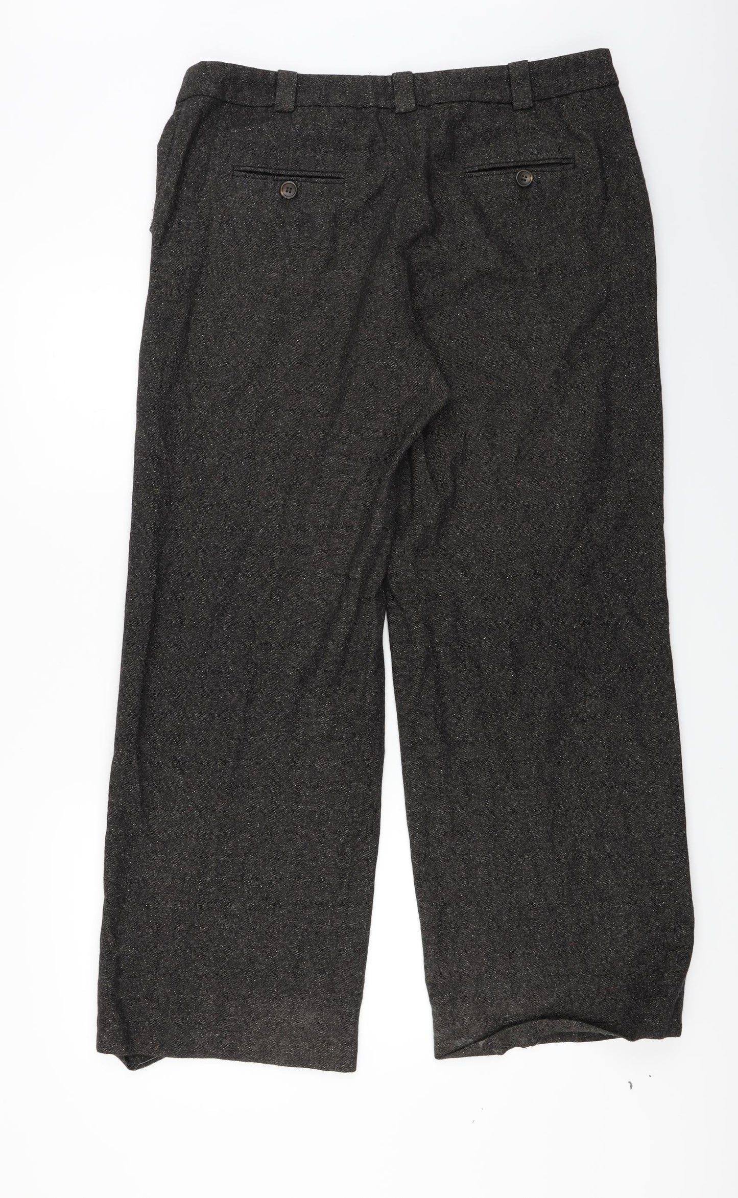 Womens UK Size 16 NEXT Regular Fit  Brown Trousers