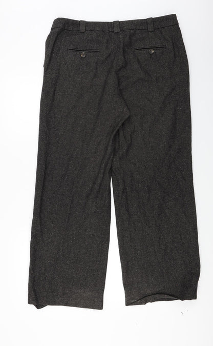 Womens UK Size 16 NEXT Regular Fit  Brown Trousers