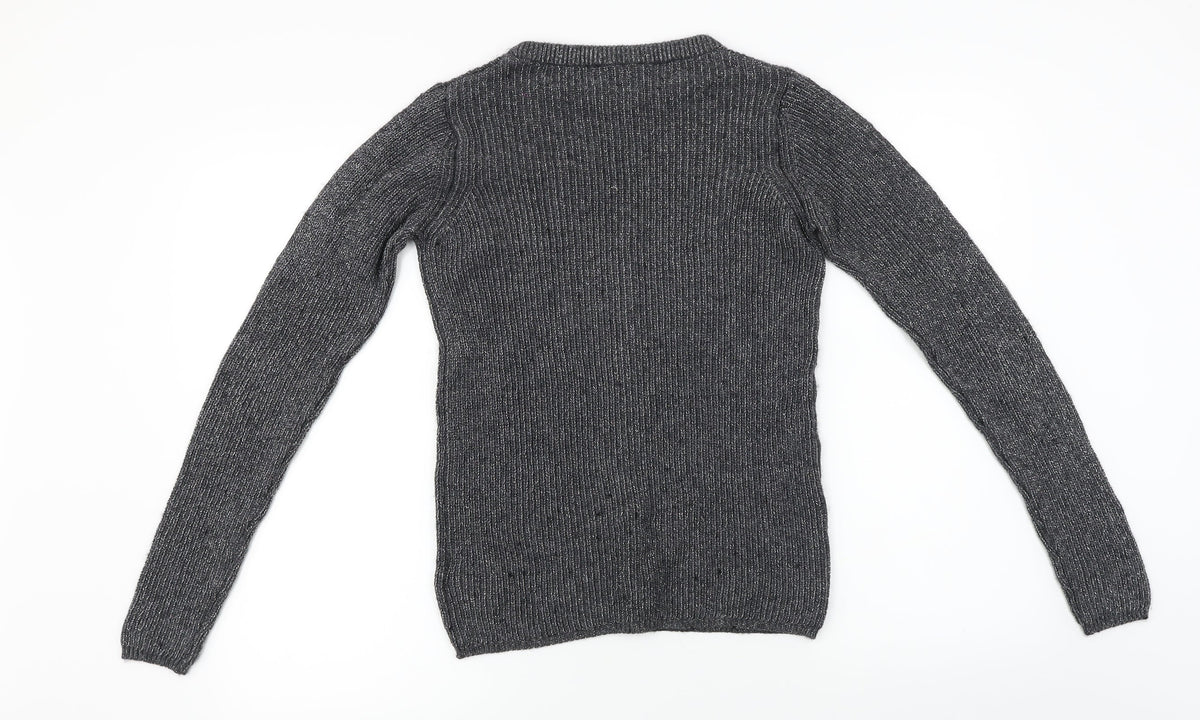 Next  Womens Grey   Pullover Jumper Size 8