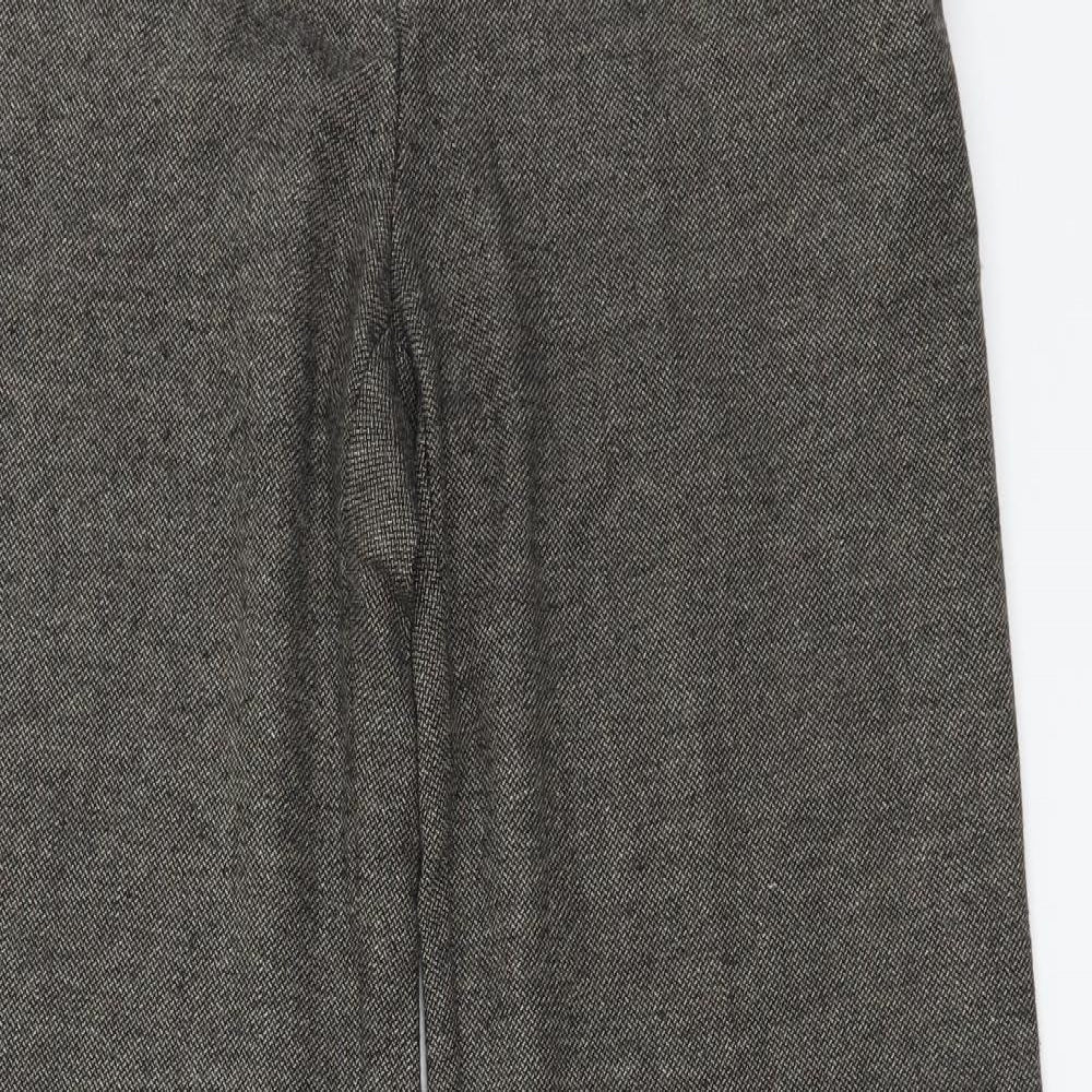 Womens UK Size 12 Preworn Regular Fit  Brown Trousers