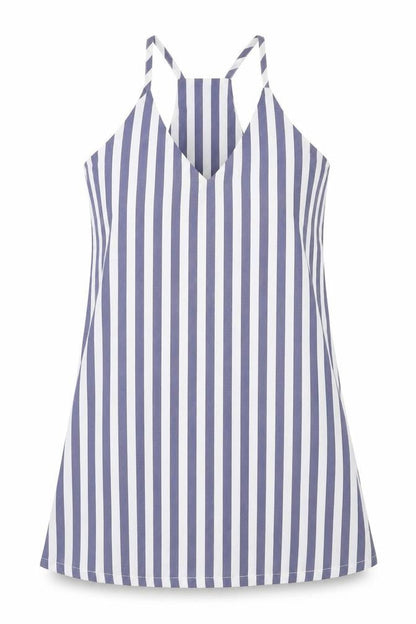 SheIn  Womens White Striped  Basic Blouse Size XS