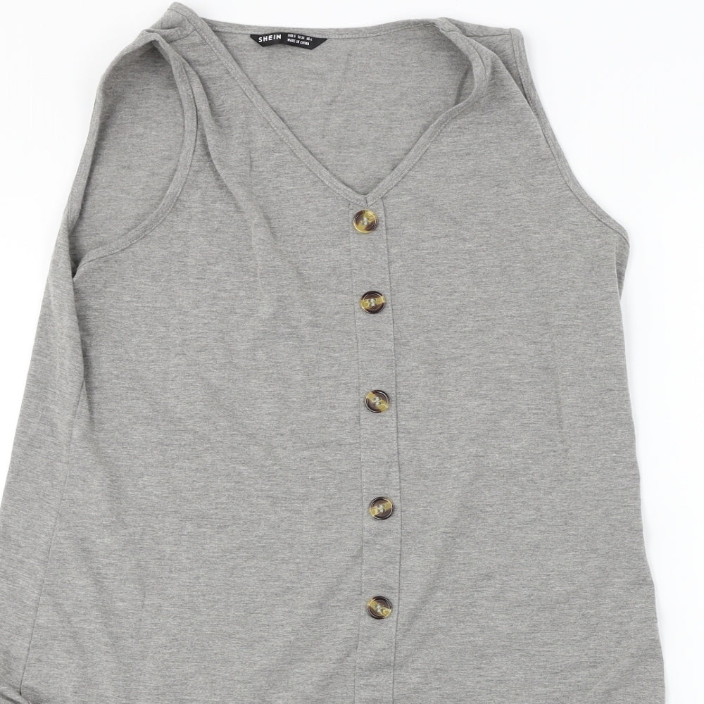SheIn  Womens Grey   A-Line  Size S